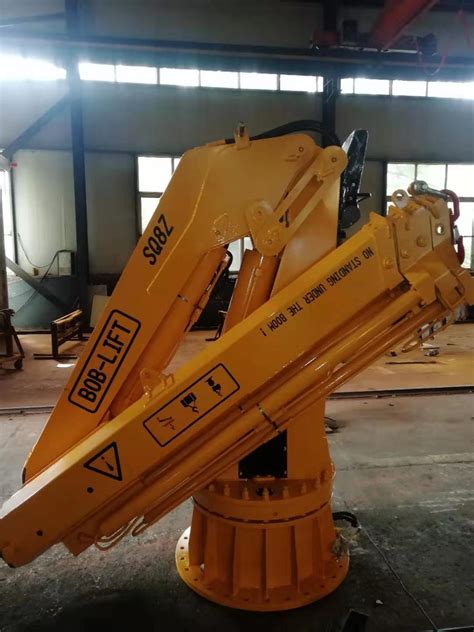 China Ton Knuckle Boom Marine Crane Bob Lift