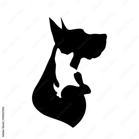 Vector animal logo. Stock Vector | Adobe Stock