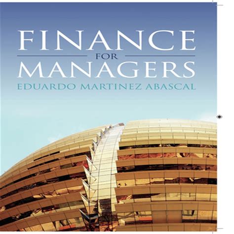 Finance For Managers