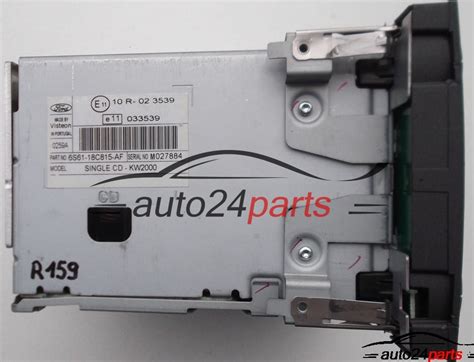 RADIO 6000 CD KW2000 FORD 6S61 18C815 AF 6S6118C815AF Piezas De