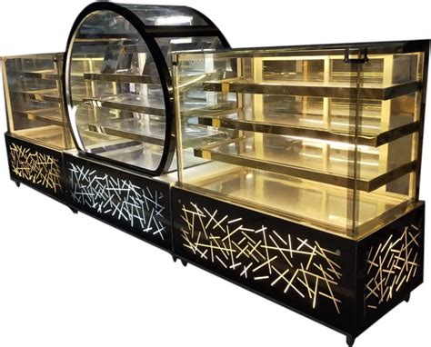 Stainless Steel Rectangular Sweet Display Counter For Restaurant At Rs