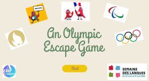 Escape Game Cycle Sur La D Couverte Des Jeux Olympiques Site