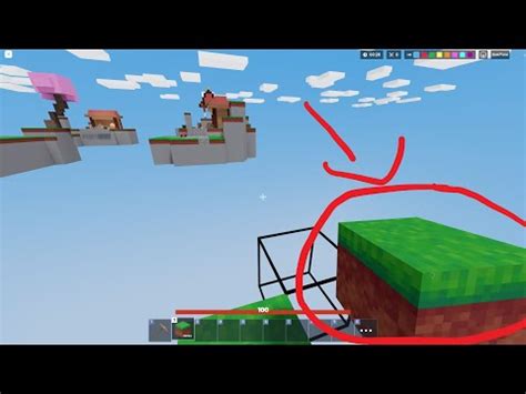 using /spawn to get grass... in Roblox BedWars - YouTube