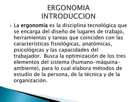 Ppt Ergonomia Powerpoint Presentation Free Download Id5475056