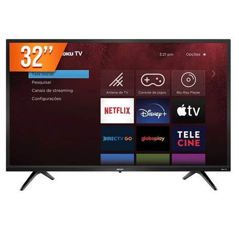 Smart Tv Philco Ptv G Rch Roku Led Hd Hdmi Usb E Wi Fi