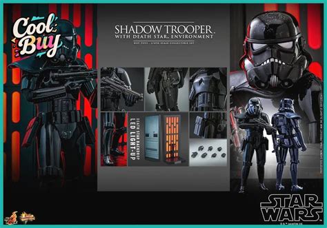 Hot Toys MMS Звездные войны фигурка Star Wars Shadow Trooper