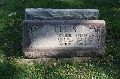 Esther Julia Marsh Ellis 1901 1985 Find A Grave Memorial