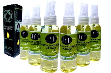 6 Frascos Aceite Jye Jazmin Puro Y Natural 360 Ml Envío gratis