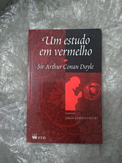 Um Estudo Em Vermelho Sir Arthur Conan Doyle Seboterapia Livros