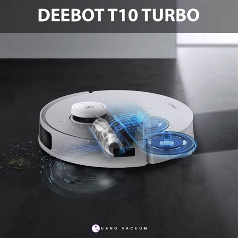 Ecovacs Deebot T10 Turbo Quang Vacuum