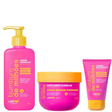 Kit Cuidado Completo Bumbum De Milh Es Esfoliante Creme Antiatrito