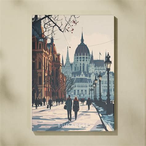 Budapest Minimal Wall Art Etsy