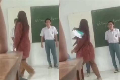 Viral Guru Tampar Siswa Pakai Buku Usai Keciduk Merokok Di Kelas Jadi