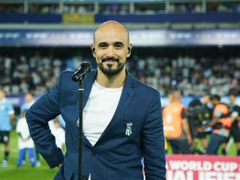 Abel Pintos Cantar El Himno En La Final De La Copa Am Rica