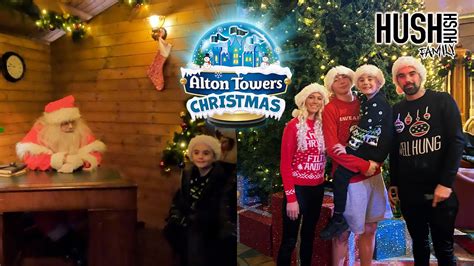 Alton Towers Christmas Santa Sleepover Vlog Full Experience Youtube