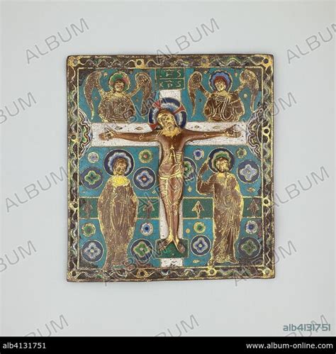 LIMOGES POTTERY AND PORCELAIN FACTORIES Plaque With The Crucifixion