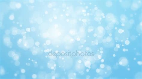 Blue Bokeh Light Sparkling Effect On Vector Shining Sky Background