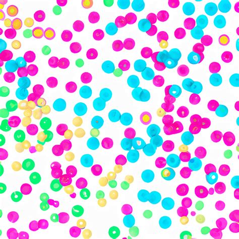 Birthday Sprinkles Confetti Pattern Watercolor · Creative Fabrica