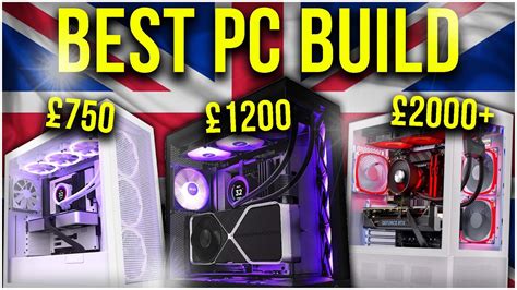 The BEST UK Gaming PC Builds RIGHT NOW FOR ALL BUDGETS 2024