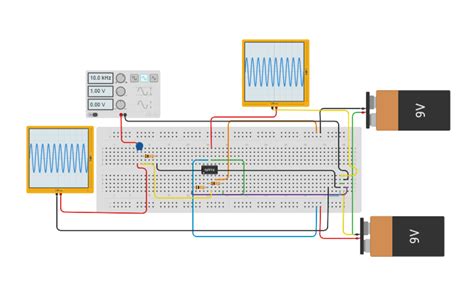 Circuit Design High Pass Filter Tinkercad