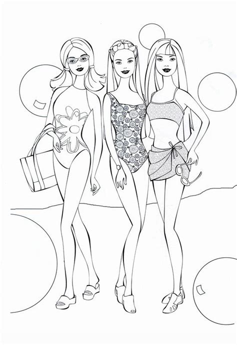 Dibujo De Barbie Para Imprimir Imagui