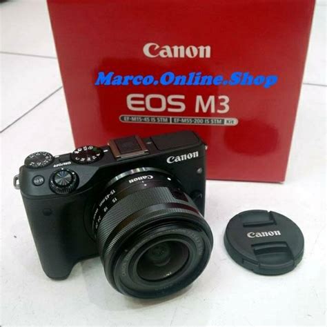 Jual Canon Eos M3 Kit 15 45mm Is Stm Canon M3 Kit 15 45mm Kamera