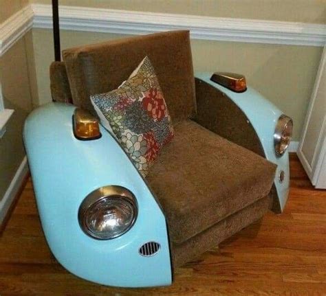 Pin By Elizabeth On Volkswagen S Beetle Chair Automotive Furniture Art Furniture