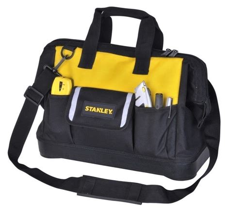 Bolso Porta Herramientas Stanley Pulgadas Stst Base Pl Stica