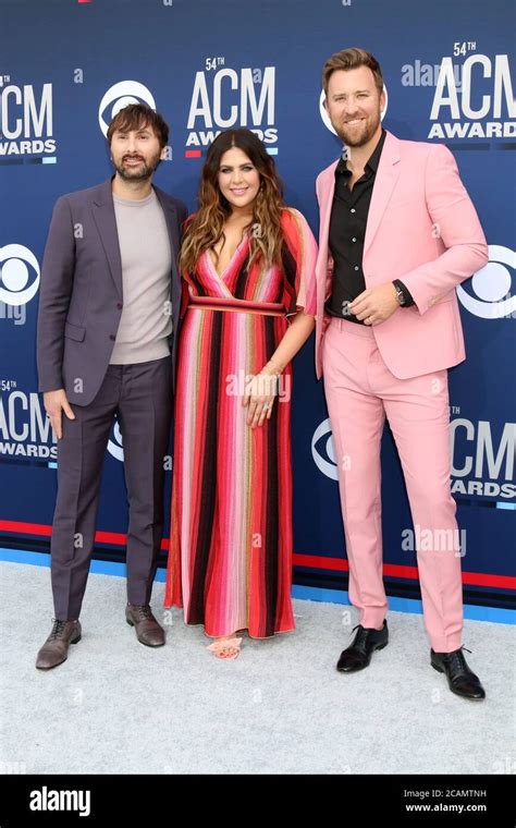 Las Vegas Apr 7 Dave Haywood Hillary Scott Charles Kelley At The 54th Academy Of Country