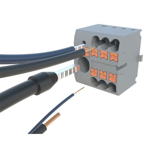 Utl Jut15 10X2 5 Phoenix Equallent Feed Through Plug In Connection