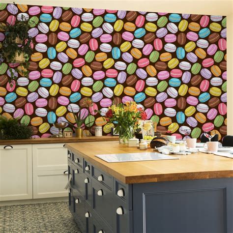 Купить Кухонные обои Разноцветное ПЕЧЕНЬЕ Миндальное печенье: отзывы ...