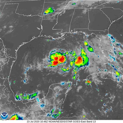 Tropical Depression Brews In Gulf Of Mexico As Gonzalo Nears Hurricane Strength Wusf Public Media