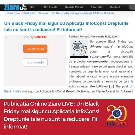 Publicația Online Ziare LIVE Un Black Friday mai sigur cu Aplicatia