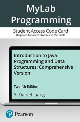 Mylab Programming With Pearson Etext Access Code For Introduction To