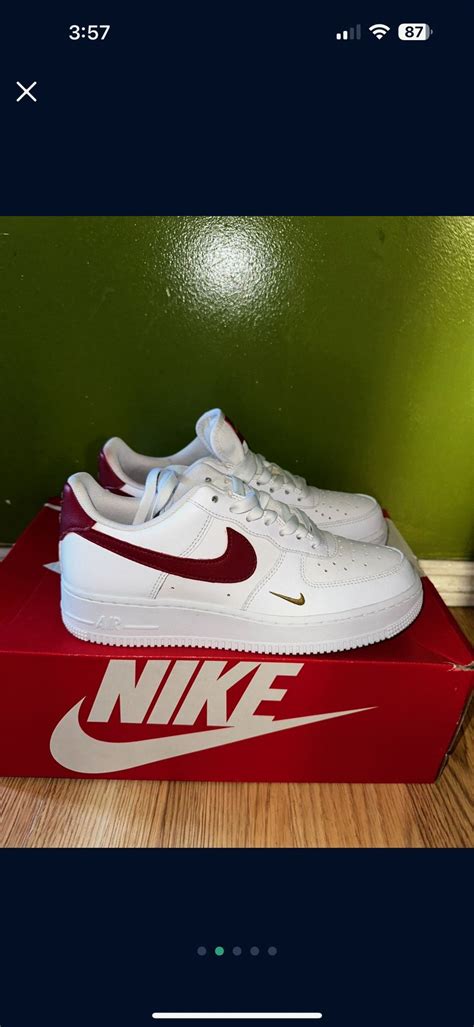 Nike Air Force Low Gym Red Mini Swoosh Worth 275 For Sale In Los Angeles Ca Offerup