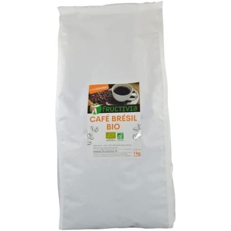 Café Brésil Bio en grains 1Kg 346 Cdiscount Au quotidien