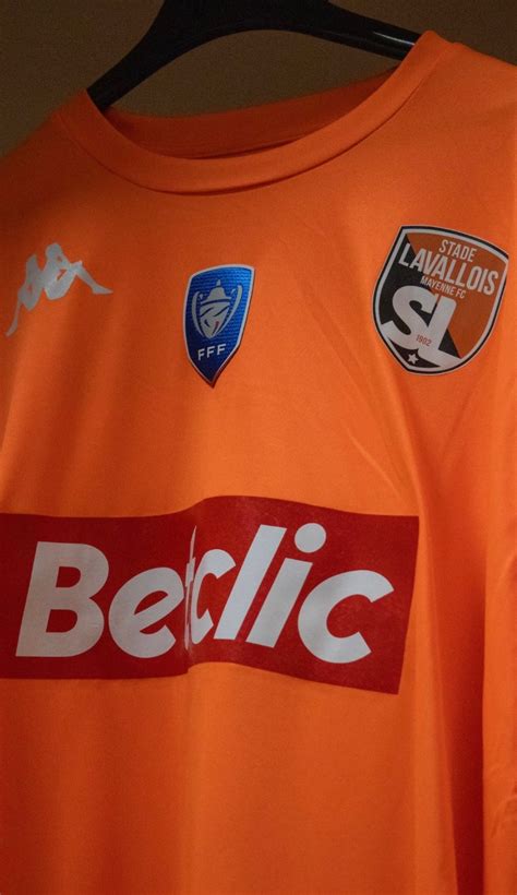 Maillot Cup Home Stade Lavallois Mayenne FC 2023 24