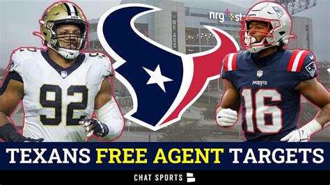 Houston Texans Rumors: Top 3 NFL Free Agent Targets Ft. Marcus ...