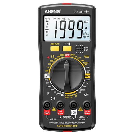 ANENG SZ08 Digital Multimeter Ultra Thin Storage Professional