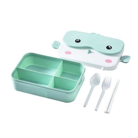 Bo Te D Jeuner Bento Rectangulaire En Plastique Pour Enfants