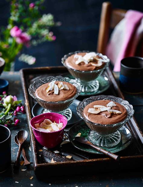 Coconut Chocolate Mousse Recipe Sainsbury`s Magazine