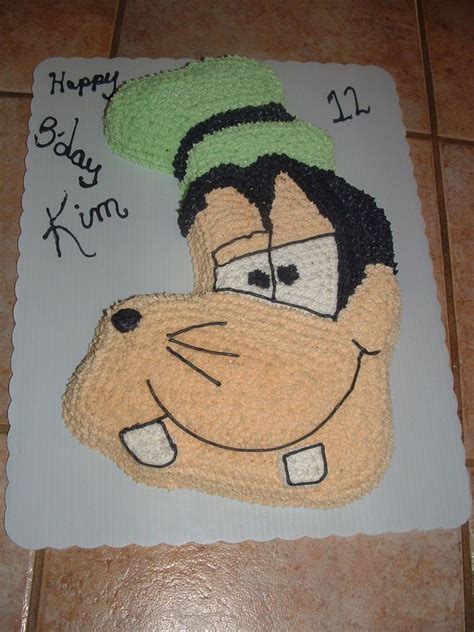 Goofy Birthday Cake