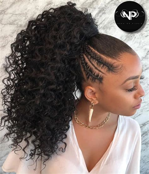 20 Best Curly Ponytail Hairstyles to Embrace Your Curls – STYLESCATALOG