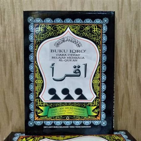 Jual Buku IQRO Cara Cepat Belajar Membaca Alquran Jilid 1 6 Bundel