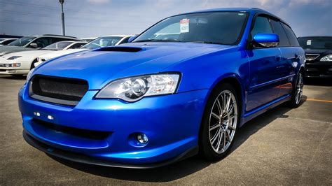 Japan Car Auction 2005 Subaru Legacy Touring GT Spec B STi YouTube