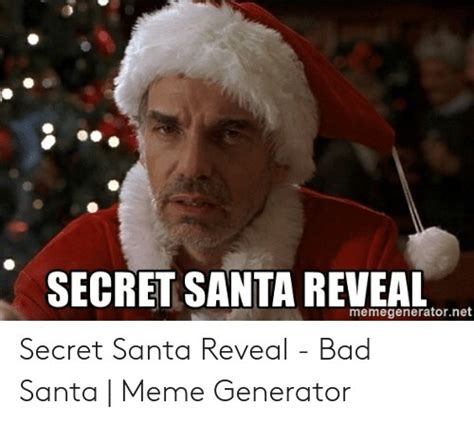 Secret Santa Meme Funny