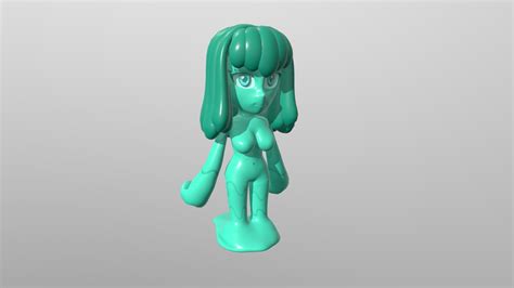 Girl Slime 3d Model By Sebastianrodriguezgonzalez [ea260e6] Sketchfab