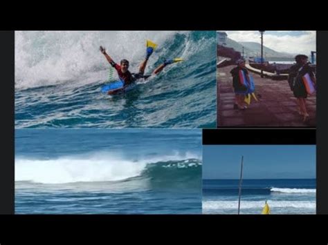 Recopilación de varias sesiones de bodyboard tenerife YouTube