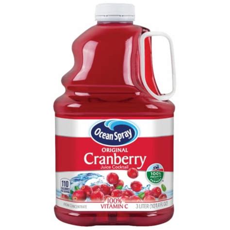 Ocean Spray® Original Cranberry Juice Cocktail 3 Liter Pick ‘n Save