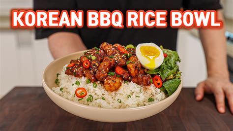 Gochujang Korean BBQ Rice Bowl - Aaron and Claire